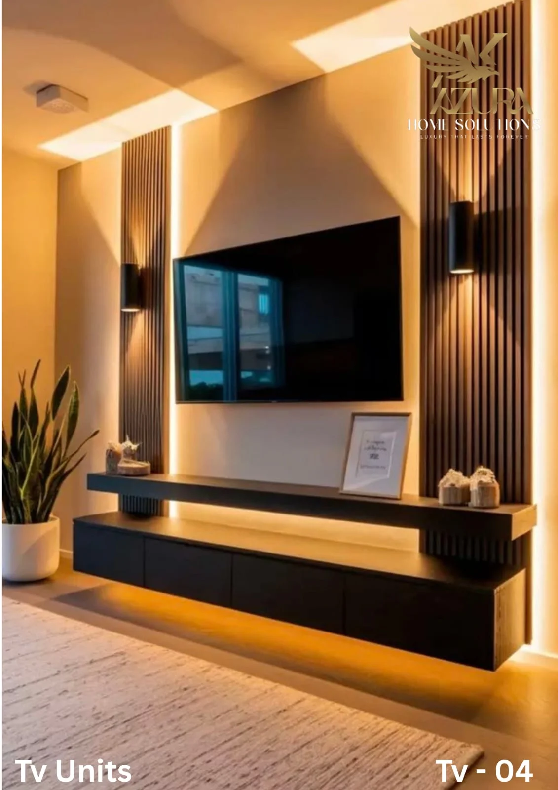 Custom TV Unit 07 by AK Azura Home Solutions