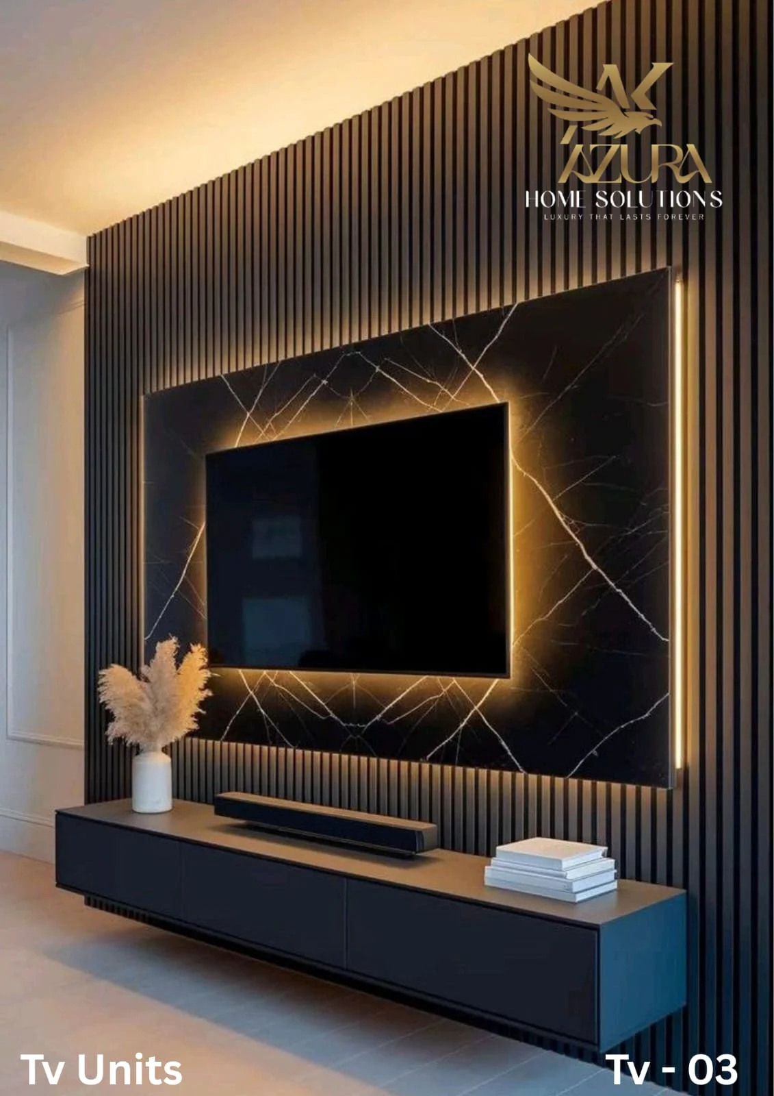 Custom TV Unit 08 by AK Azura Home Solutions